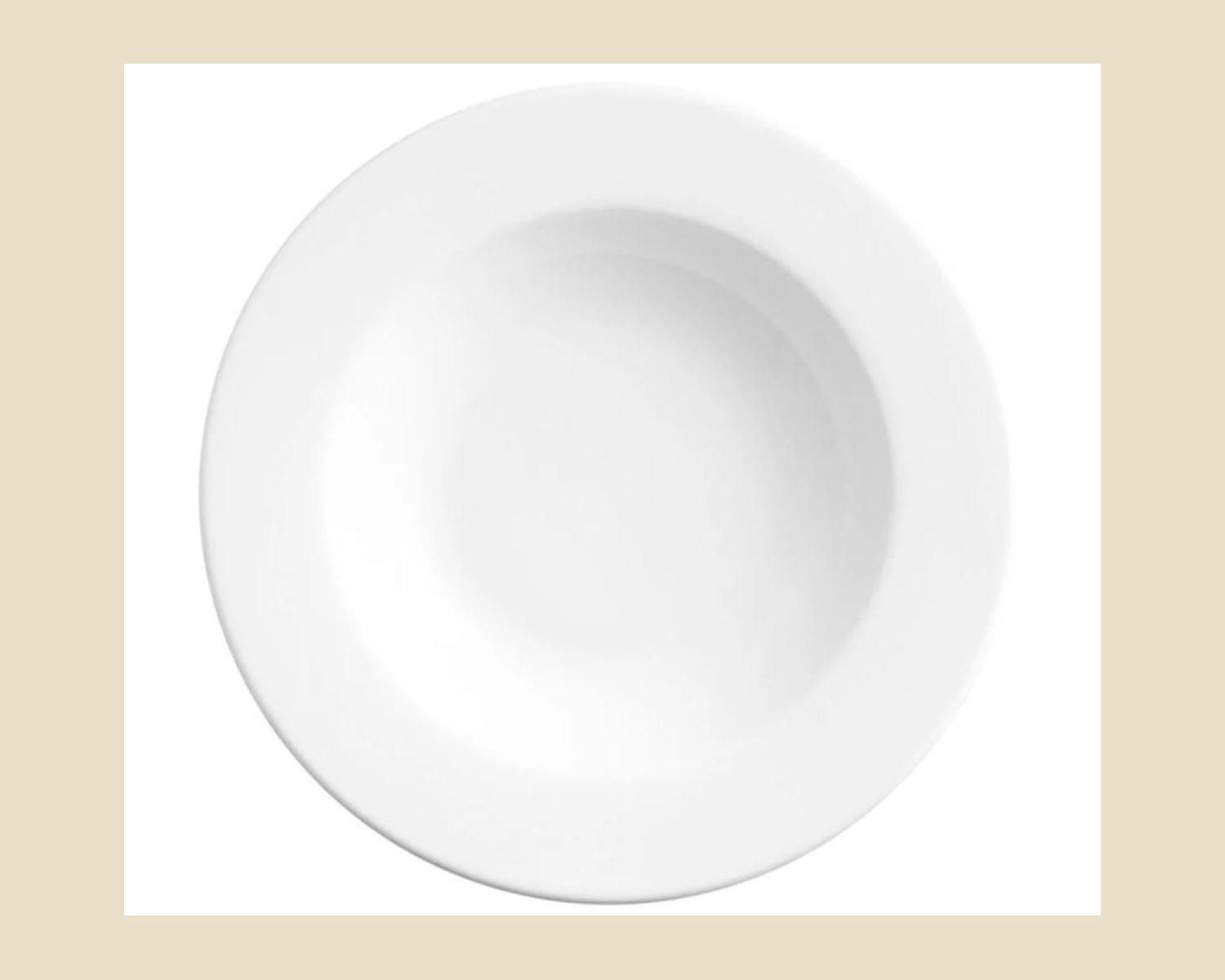 Caja de 24 piezas Plato Pasta Blanco Polar de 30 cm | Anfora — Platos artesanal de Tonalá, Jalisco