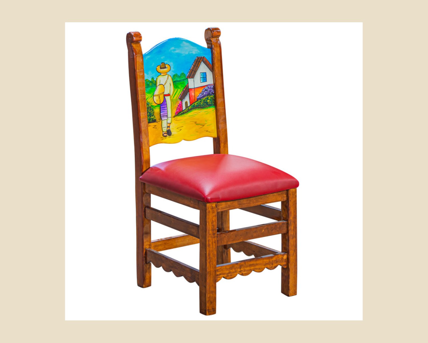 SILLA ZACATEAS — Sillas artesanal de Tonalá, Jalisco