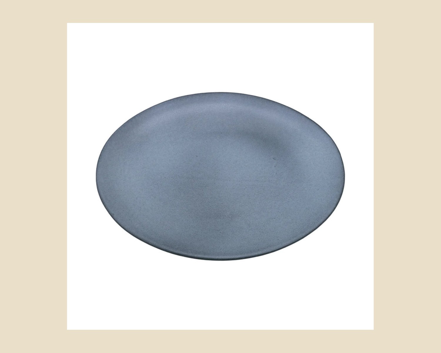 Platón Oval OTB 34 cm | Gris Denali Mate