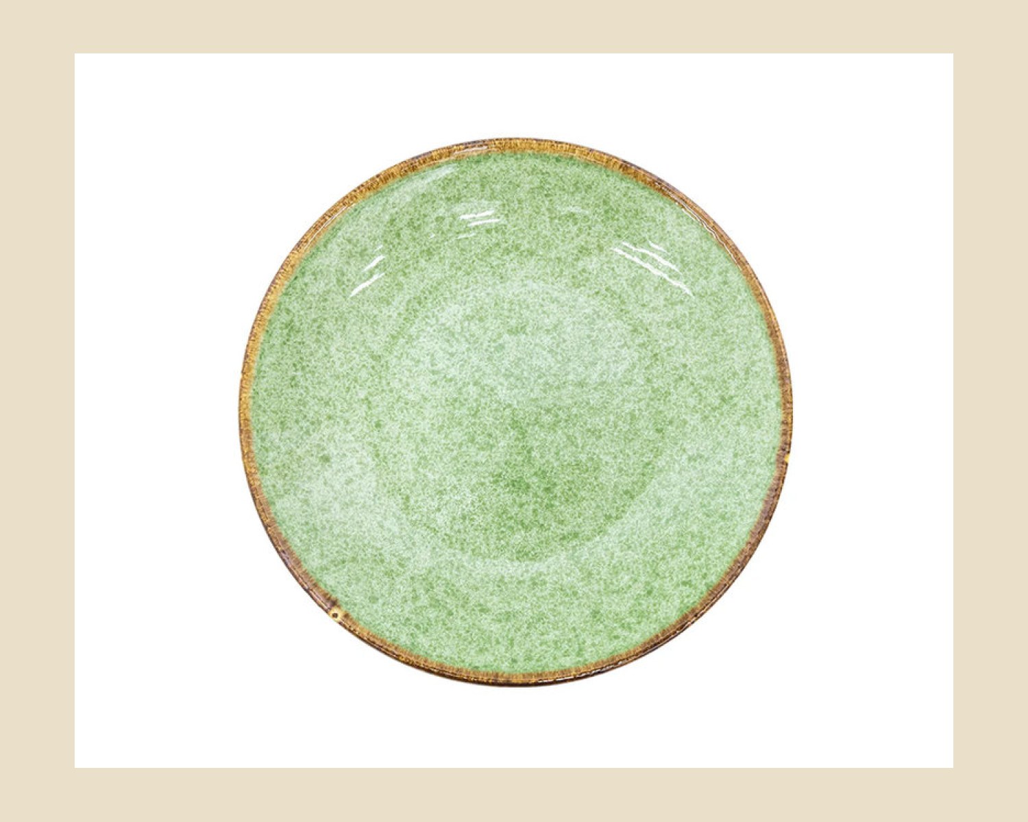 Plato Trinche 23 cm Chena sin Relieve | Cabo Verde — Platos artesanal de Tonalá, Jalisco