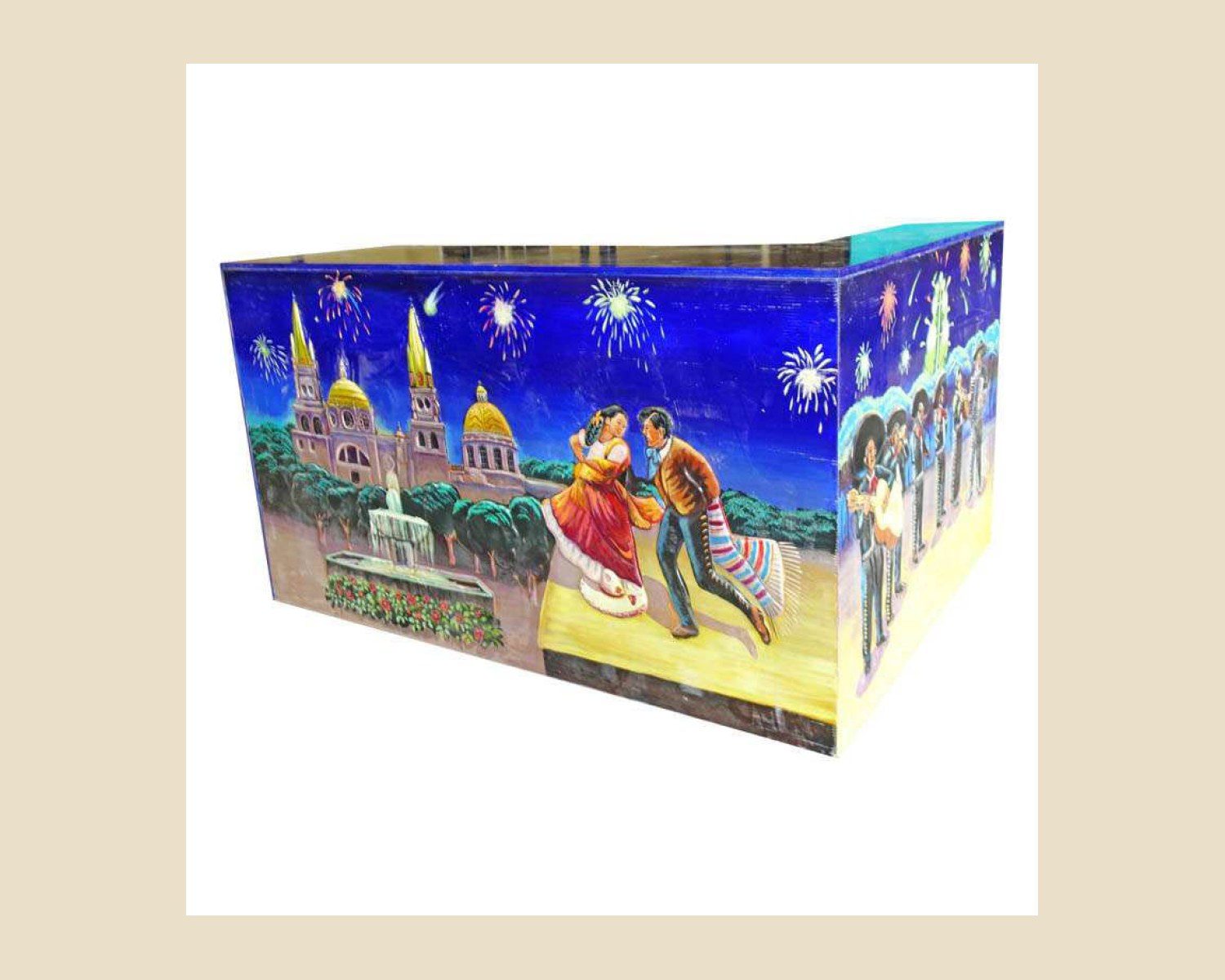 CAJA DE COBRO 02 — Muebles artesanal de Tonalá, Jalisco