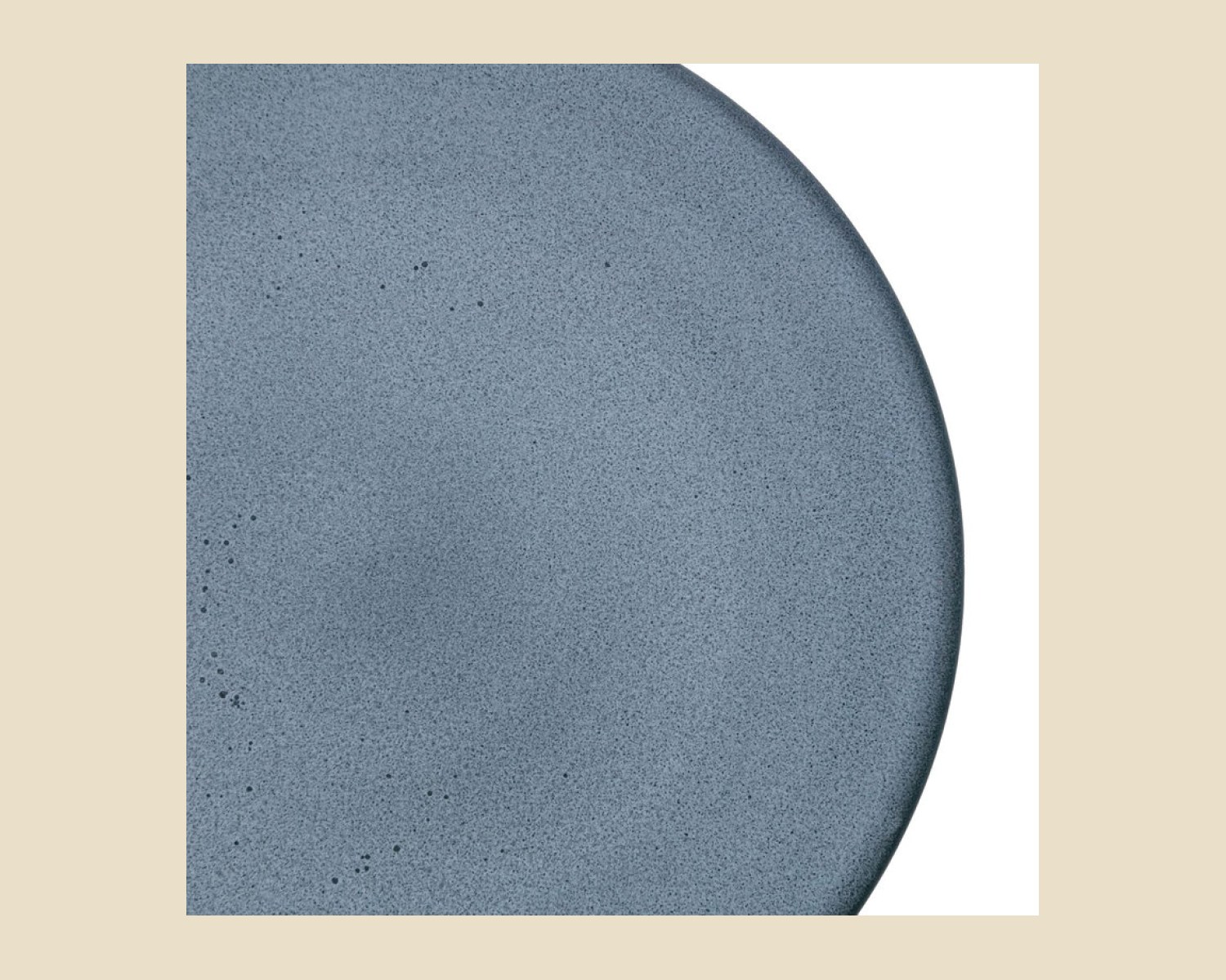 Plato Trinche 23 cm | Gris Denali Mate — vista 3 de 3