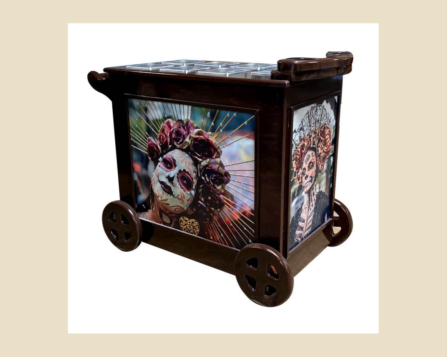 ESTACIÓN CARRITO CATRINA — Muebles artesanal de Tonalá, Jalisco