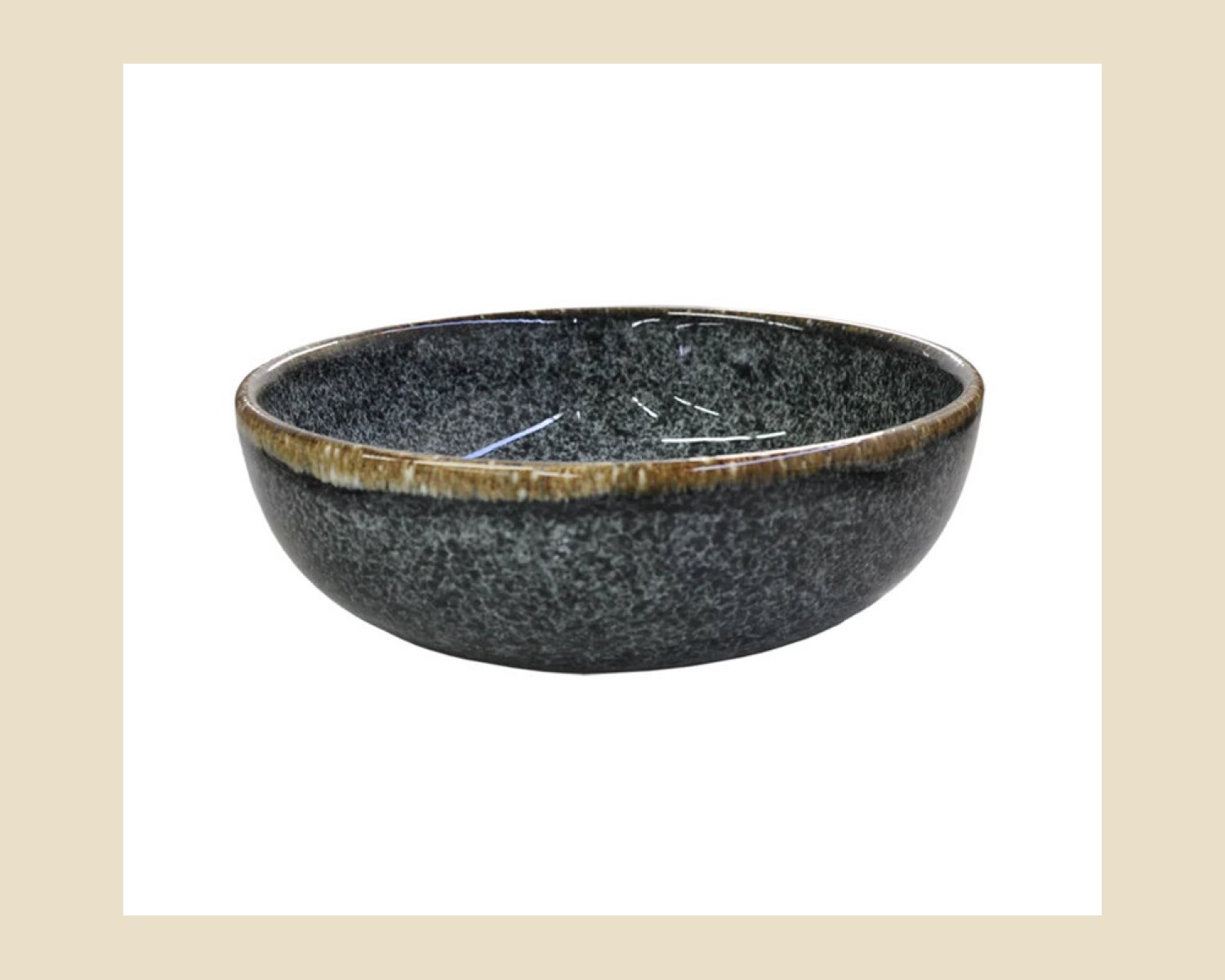 Tazón Panera de 946 cc Negro | Cabo — Platos artesanal de Tonalá, Jalisco