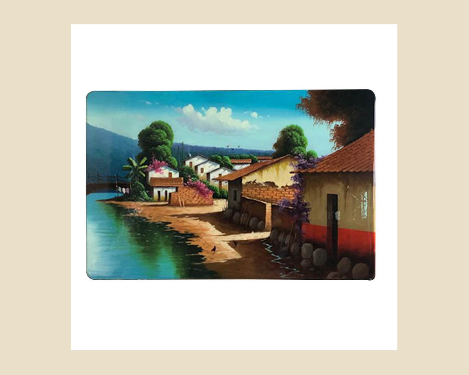 MESA PINTADA EL LAGO — Mesas artesanal de Tonalá, Jalisco