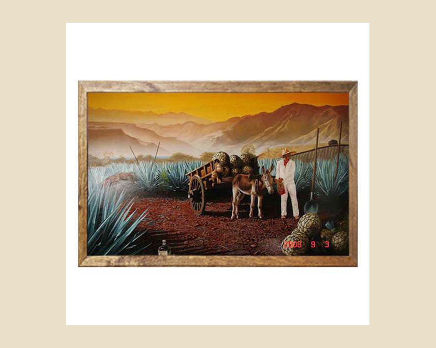 CUADRO DEL CAMPO — Decoración artesanal de Tonalá, Jalisco