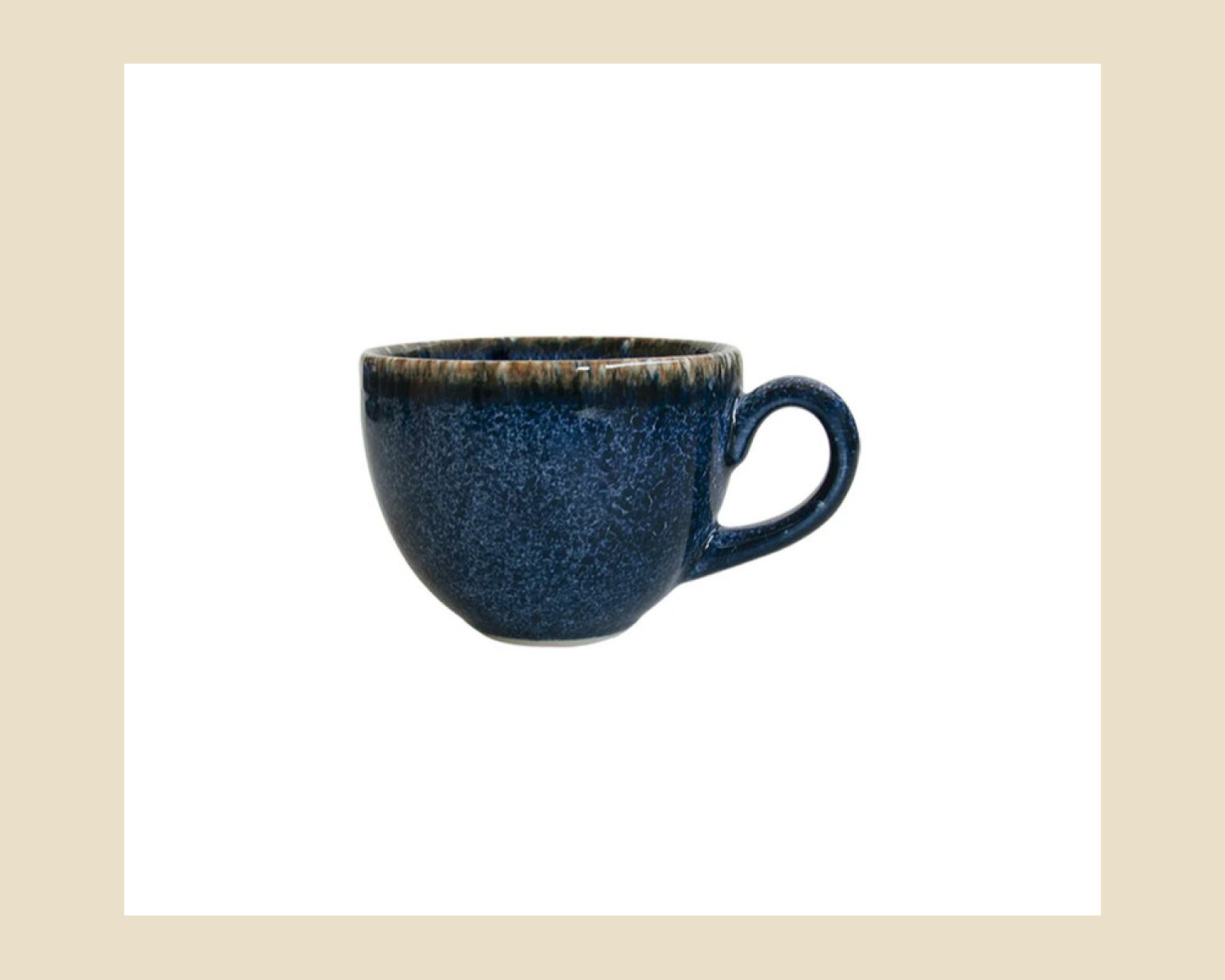 Taza Espresso de 88 cc Índigo | Cabo — Platos artesanal de Tonalá, Jalisco