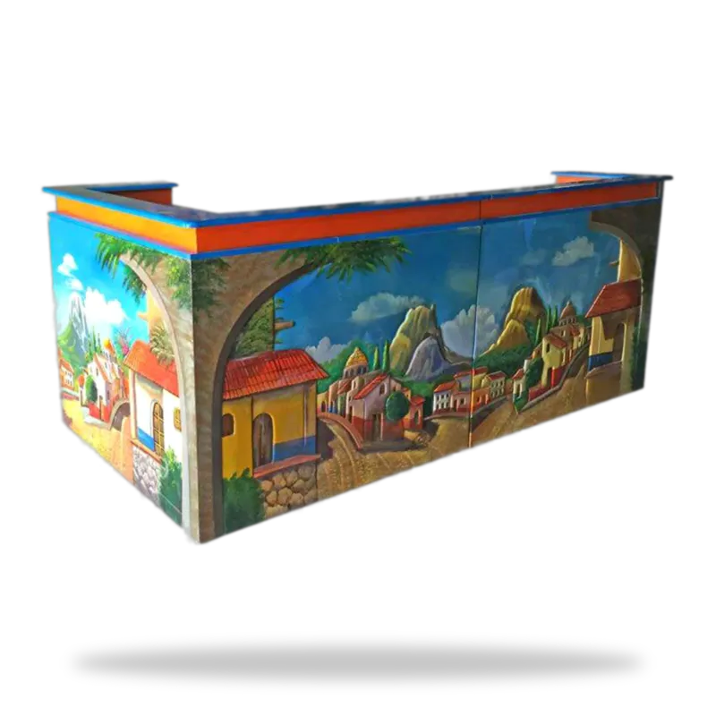 Caja diseño hacienda — Cajas artesanal de Tonalá, Jalisco