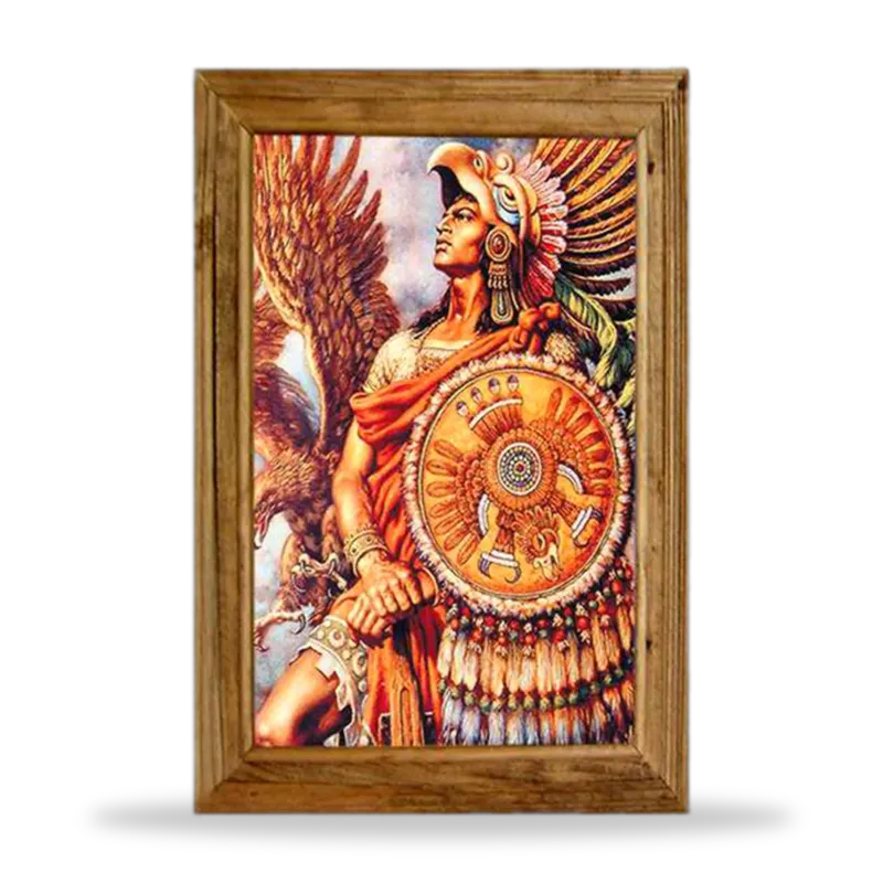 Escena Mexicana 004 — Cuadros artesanal de Tonalá, Jalisco