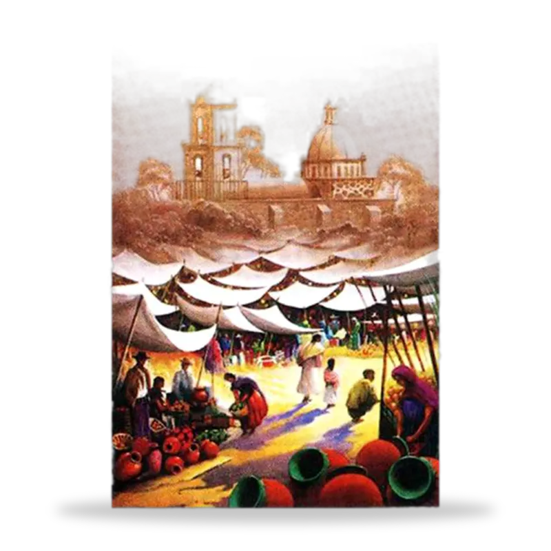 Pueblo Mexicano 010 — vista 2 de 4