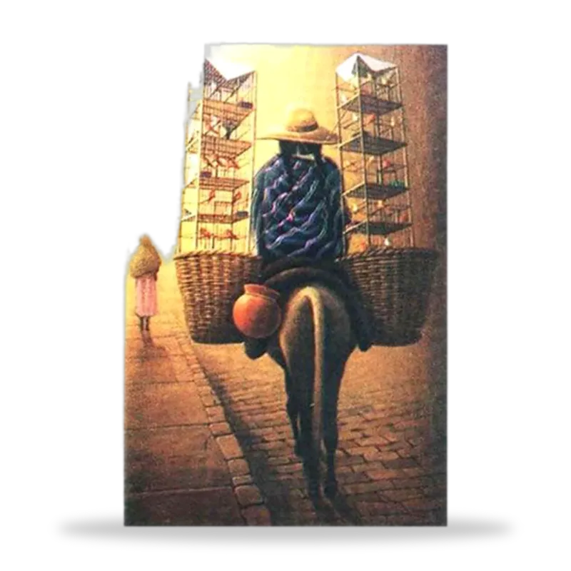 Pueblo Mexicano 011 — vista 3 de 4