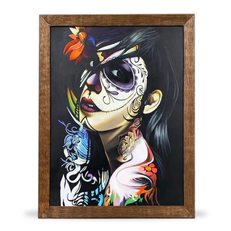Catrina 02 — Cuadros artesanal de Tonalá, Jalisco