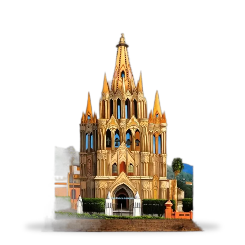 Escena Mexicana 086 — Cuadros artesanal de Tonalá, Jalisco
