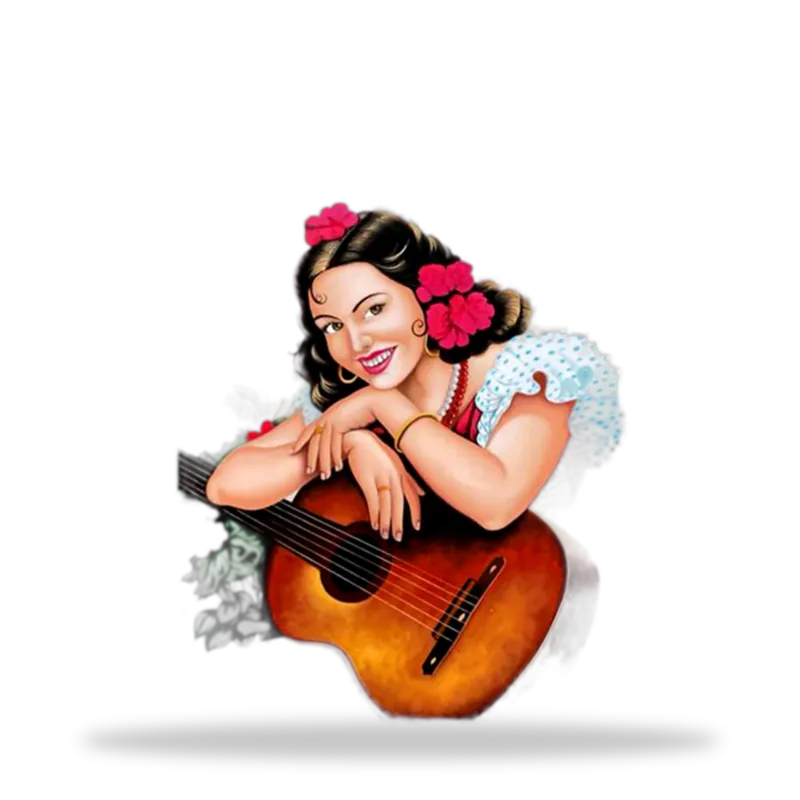 Escena Mexicana 088 — Cuadros artesanal de Tonalá, Jalisco
