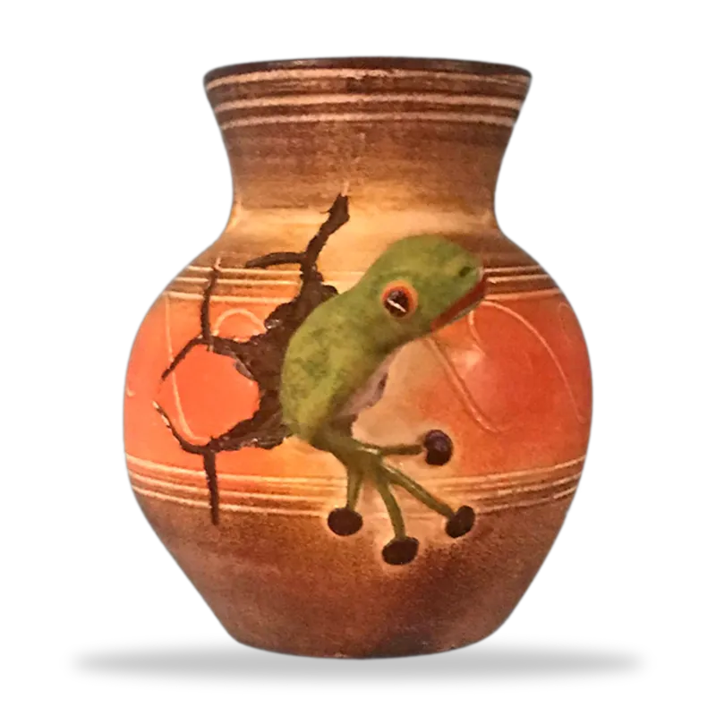 Cantaros con lagartijas — Ceramica y Talavera artesanal de Tonalá, Jalisco