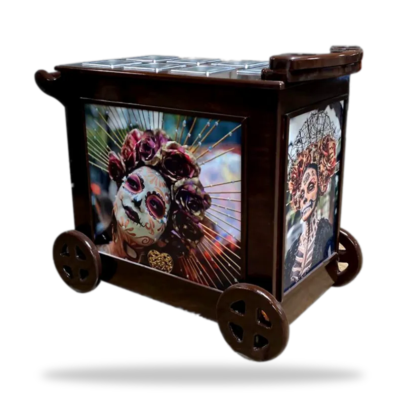 Guacamolero Catrina — Carritos Guacamoleros artesanal de Tonalá, Jalisco