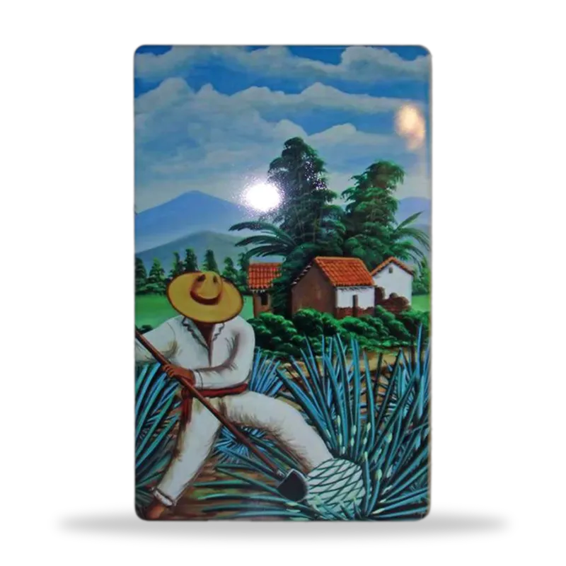 Mesa Pintada 002 — Mesa Pintada artesanal de Tonalá, Jalisco