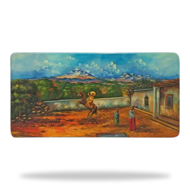Mesa Pintada 005 — Mesa Pintada artesanal de Tonalá, Jalisco