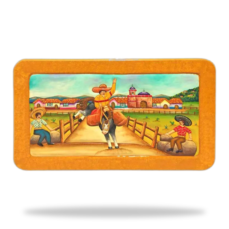 Mesa Grabadas 002 — Tallado Artistico artesanal de Tonalá, Jalisco