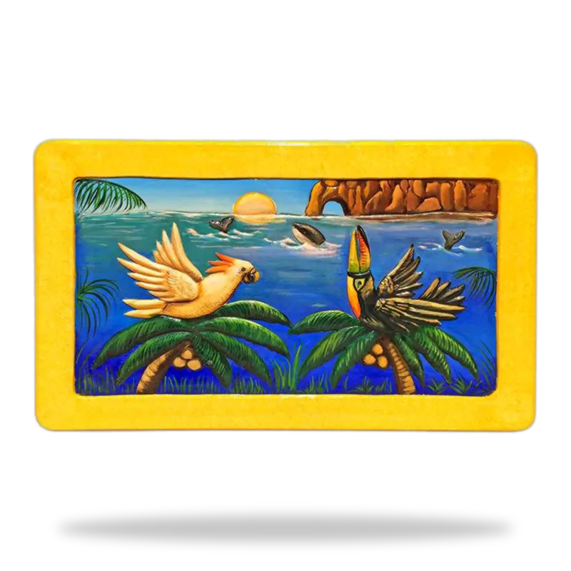Mesa Grabadas 003 — Tallado Artistico artesanal de Tonalá, Jalisco