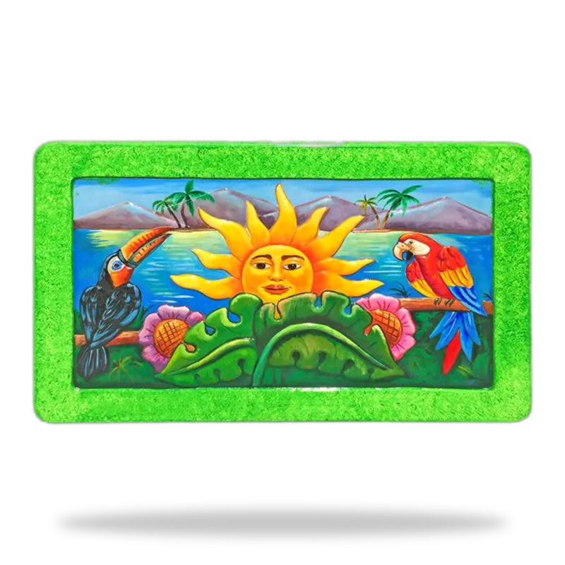 Mesa Grabadas 005 — Tallado Artistico artesanal de Tonalá, Jalisco