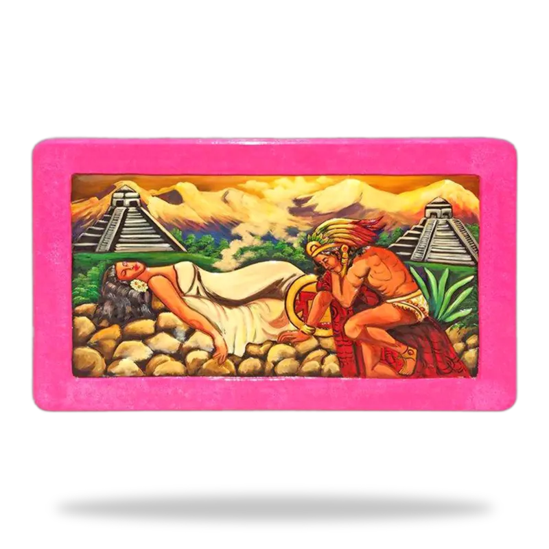 Mesa Grabadas 008 — Tallado Artistico artesanal de Tonalá, Jalisco