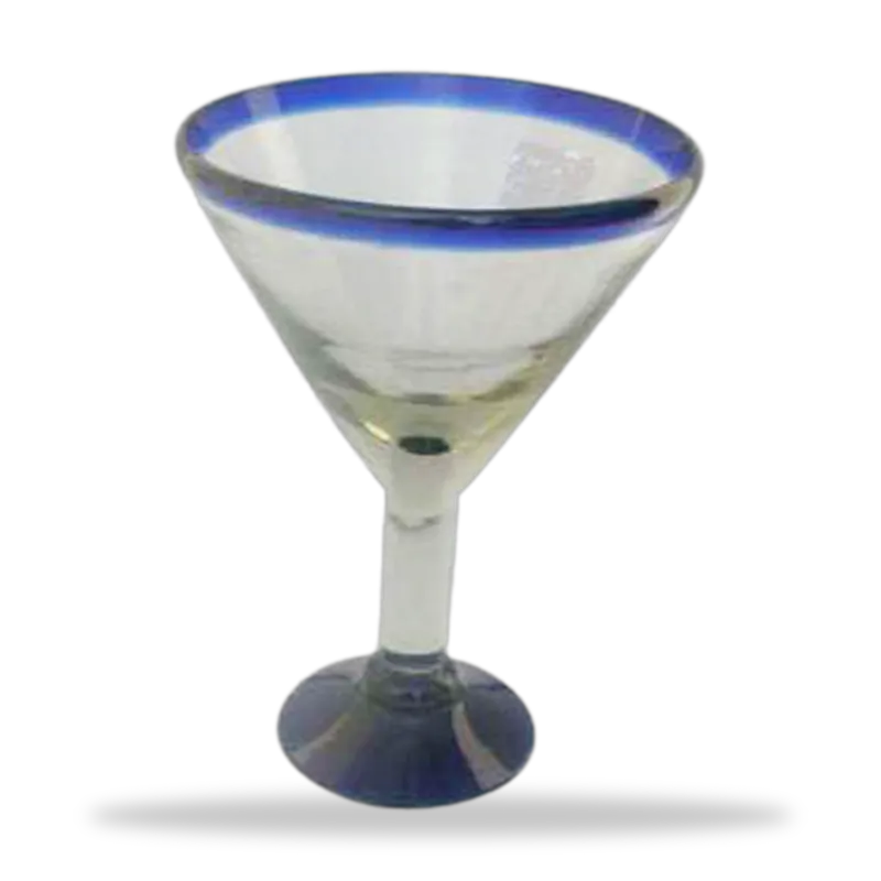 Copa Martini — Vidrio Soplado artesanal de Tonalá, Jalisco