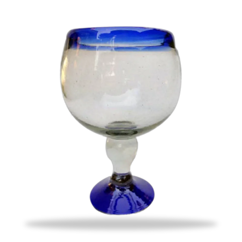 Copa Camaron — Vidrio Soplado artesanal de Tonalá, Jalisco
