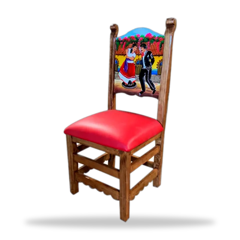 Tallado Artistico 045 — Silla Artistica artesanal de Tonalá, Jalisco