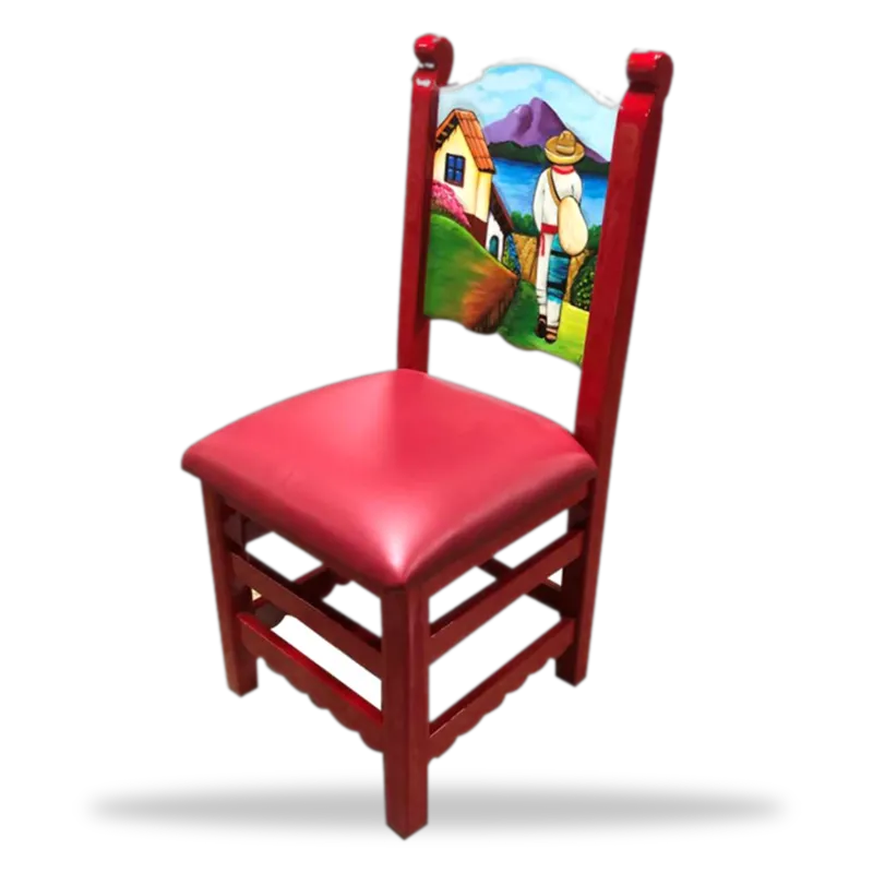 Tallado Artistico 052 — Silla Artistica artesanal de Tonalá, Jalisco