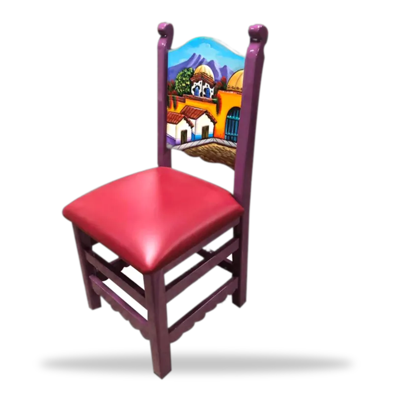 Tallado Artistico 060 — Silla Artistica artesanal de Tonalá, Jalisco