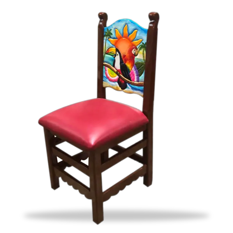 Tallado Artistico 061 — Silla Artistica artesanal de Tonalá, Jalisco