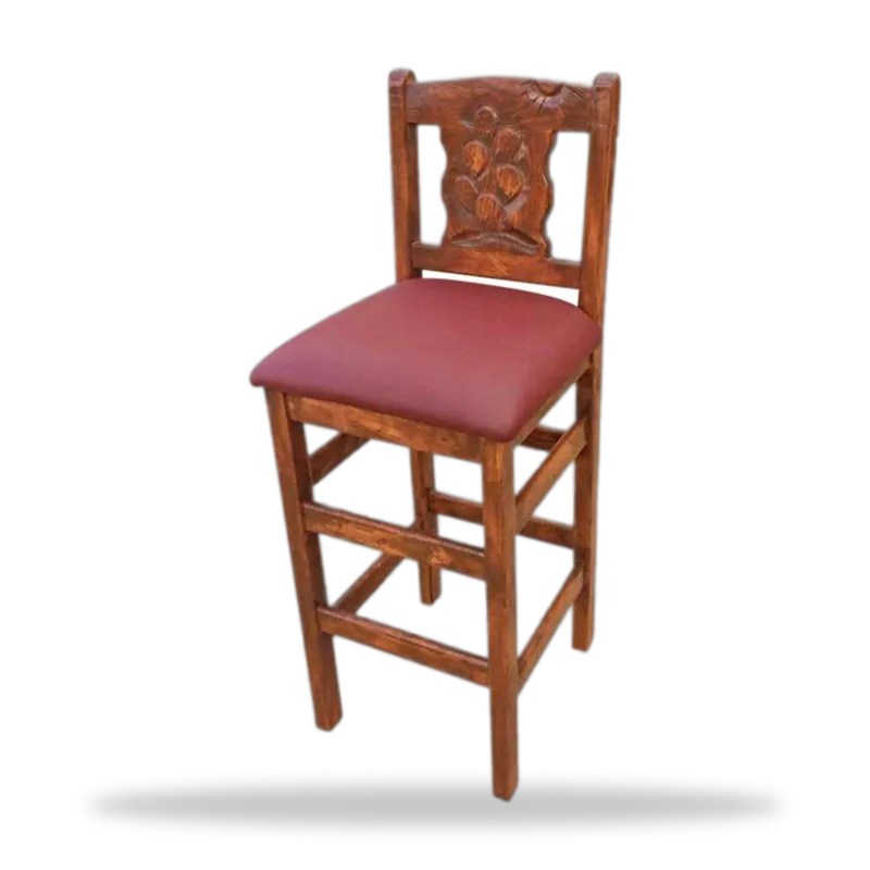 Silla tallada maracas — vista 2 de 2