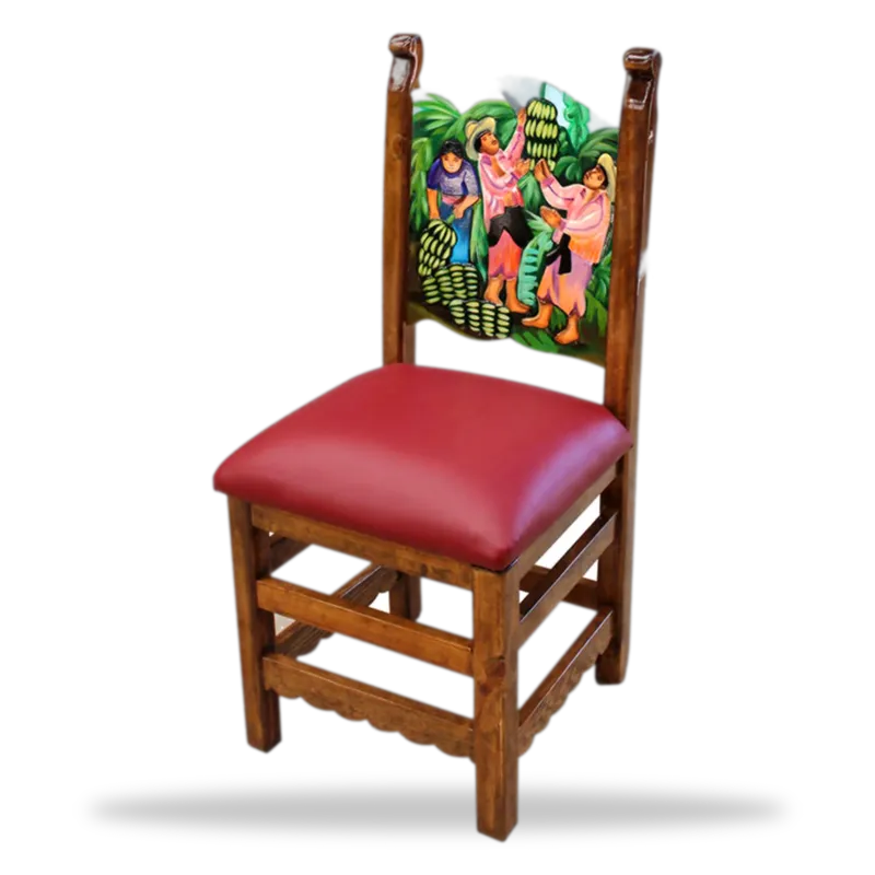Racimo de Platanos — Sillas Artisticas artesanal de Tonalá, Jalisco
