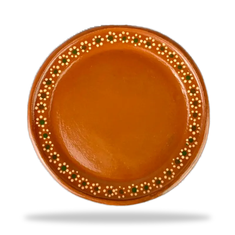 Plato Trinche — Platos de Barro artesanal de Tonalá, Jalisco