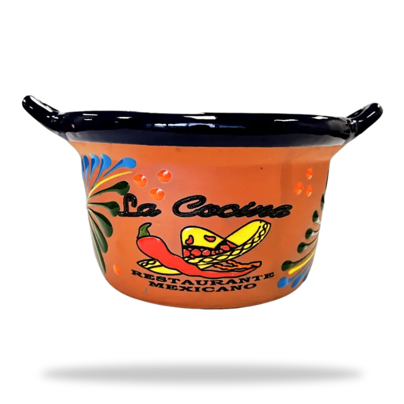cazuela tequilera — Vidrio Soplado artesanal de Tonalá, Jalisco