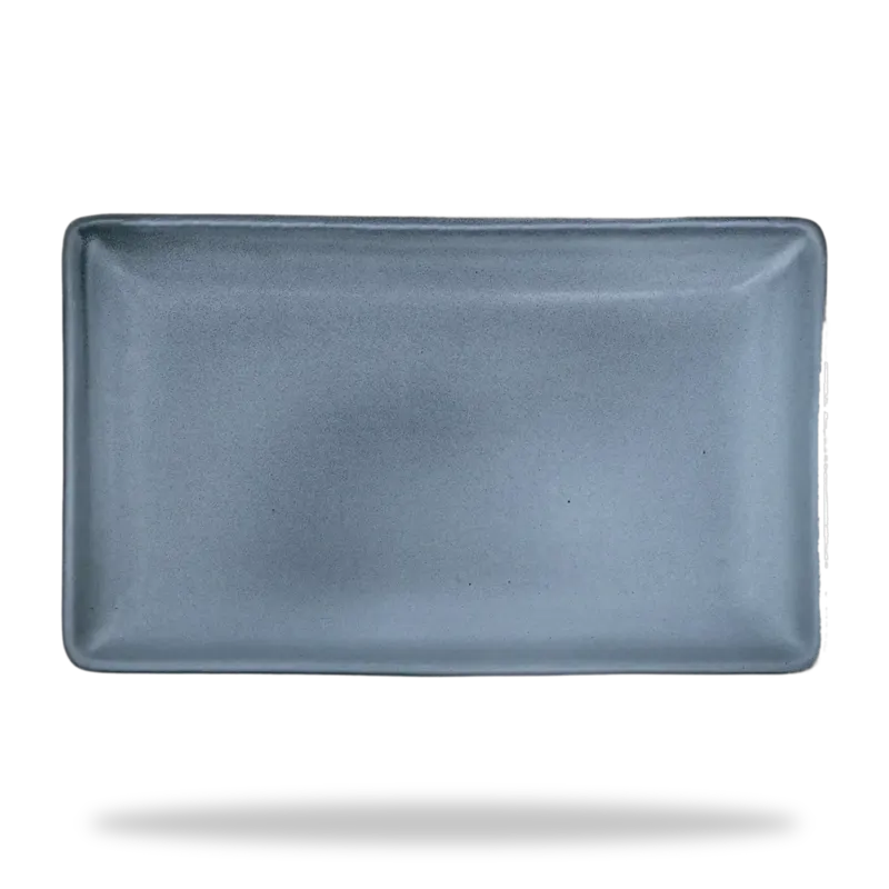 Charola rectangular 14x7 — Tacana artesanal de Tonalá, Jalisco